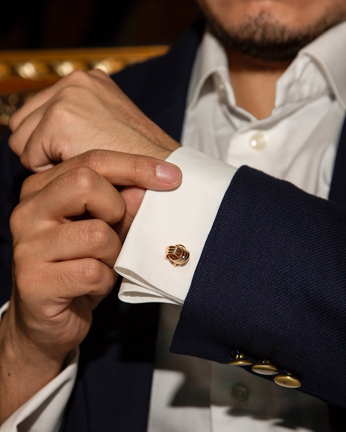 Rose Gold Cufflinks