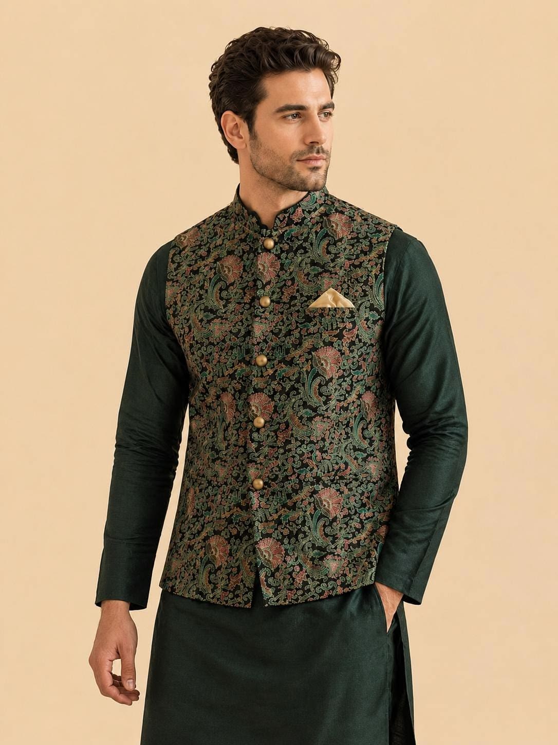 Jamawar Waistcoat
